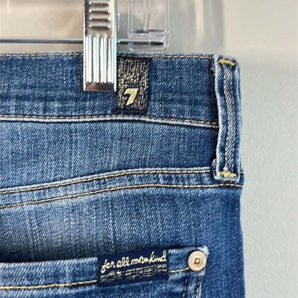 7 For All Mankind Straight Leg Jeans Size 28 - Picture 10 of 15
